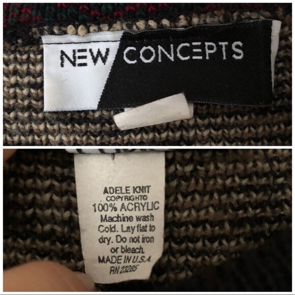 Vintage New Concepts Crewneck oversize sweater - Picture 5 of 5